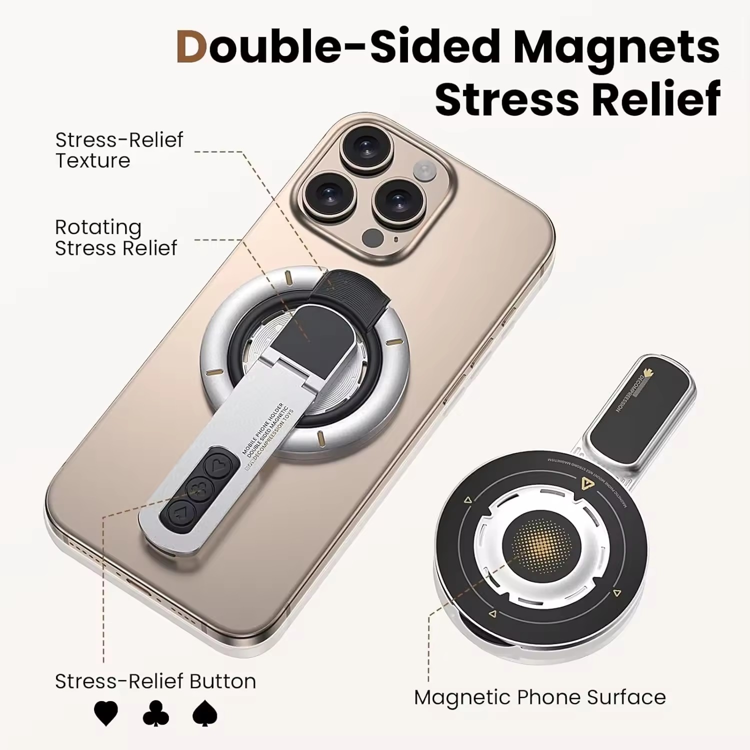 Double Sided Magnetic Finger R - đánh giá và giá Men Accessories Jewellery