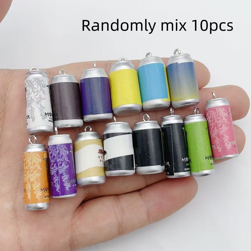 10Pcs Mini Simulation Beverage - đánh giá và giá Men Keychain Accessories