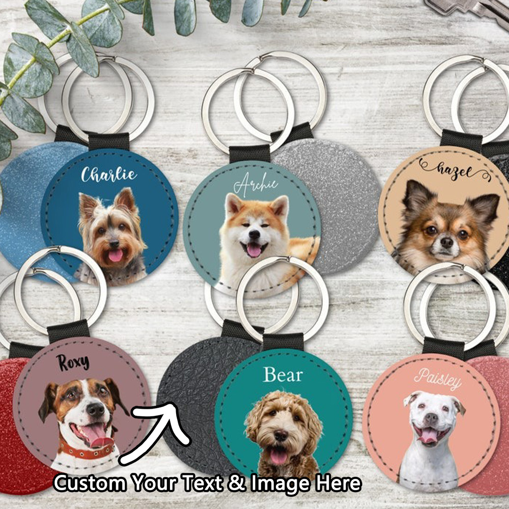 Custom Pet Photo Keychain Pers - đánh giá và giá Men Keychain Accessories