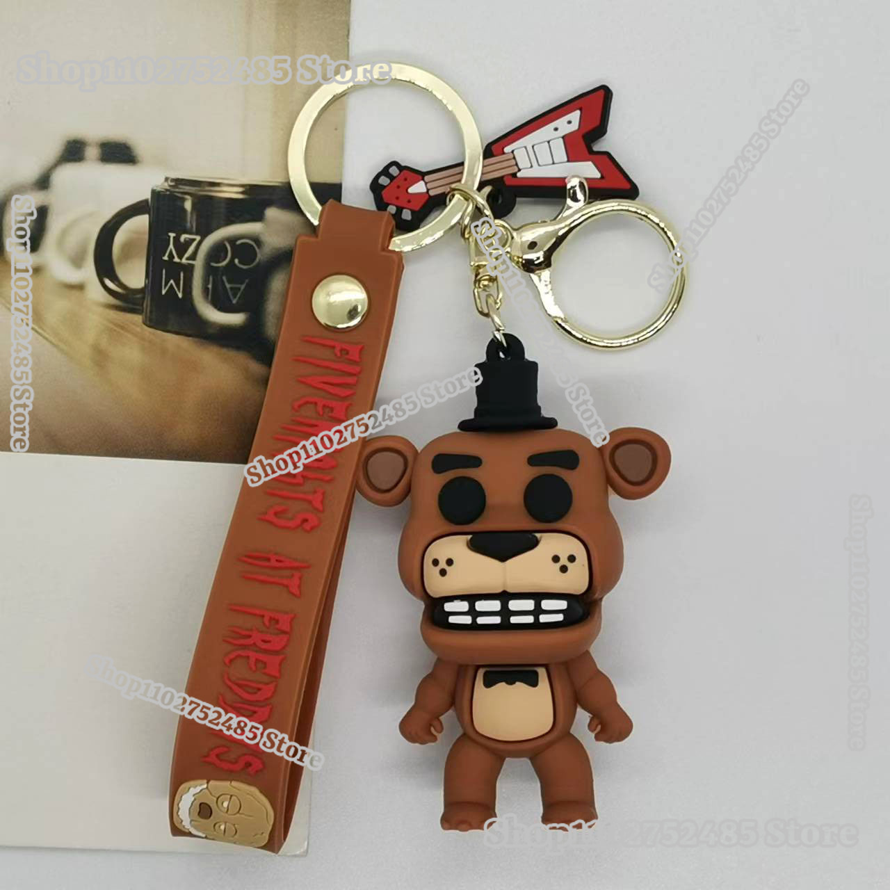 5pcs Cartoon Anime FNAF Figure - đánh giá và giá Men Accessories Jewellery