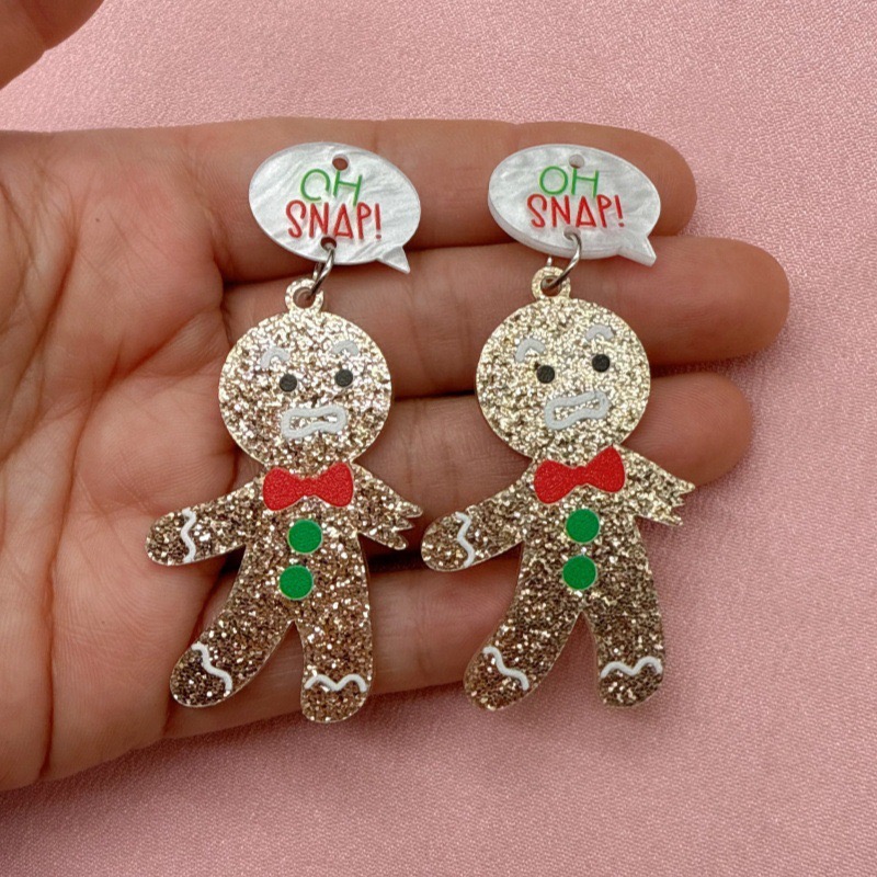 10pcs Cute Christmas Gingerbre - đánh giá và giá Men Keychain Accessories