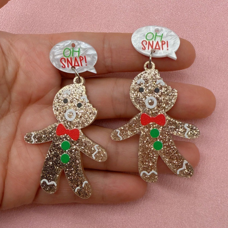 10pcs Cute Christmas Gingerbre - đánh giá và giá Men Keychain Accessories