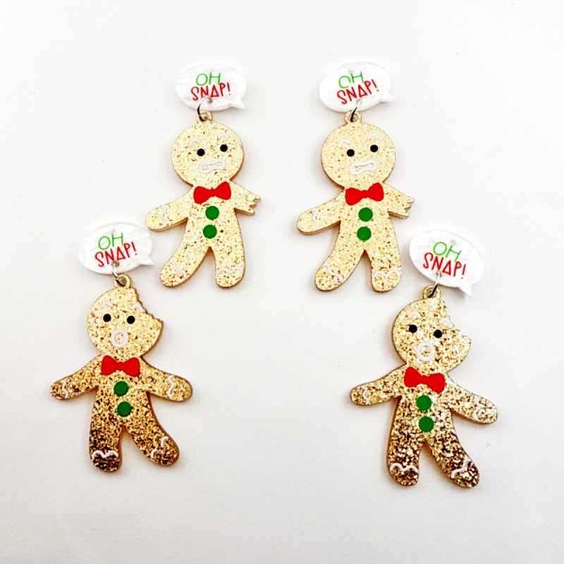 10pcs Cute Christmas Gingerbre - đánh giá và giá Men Keychain Accessories