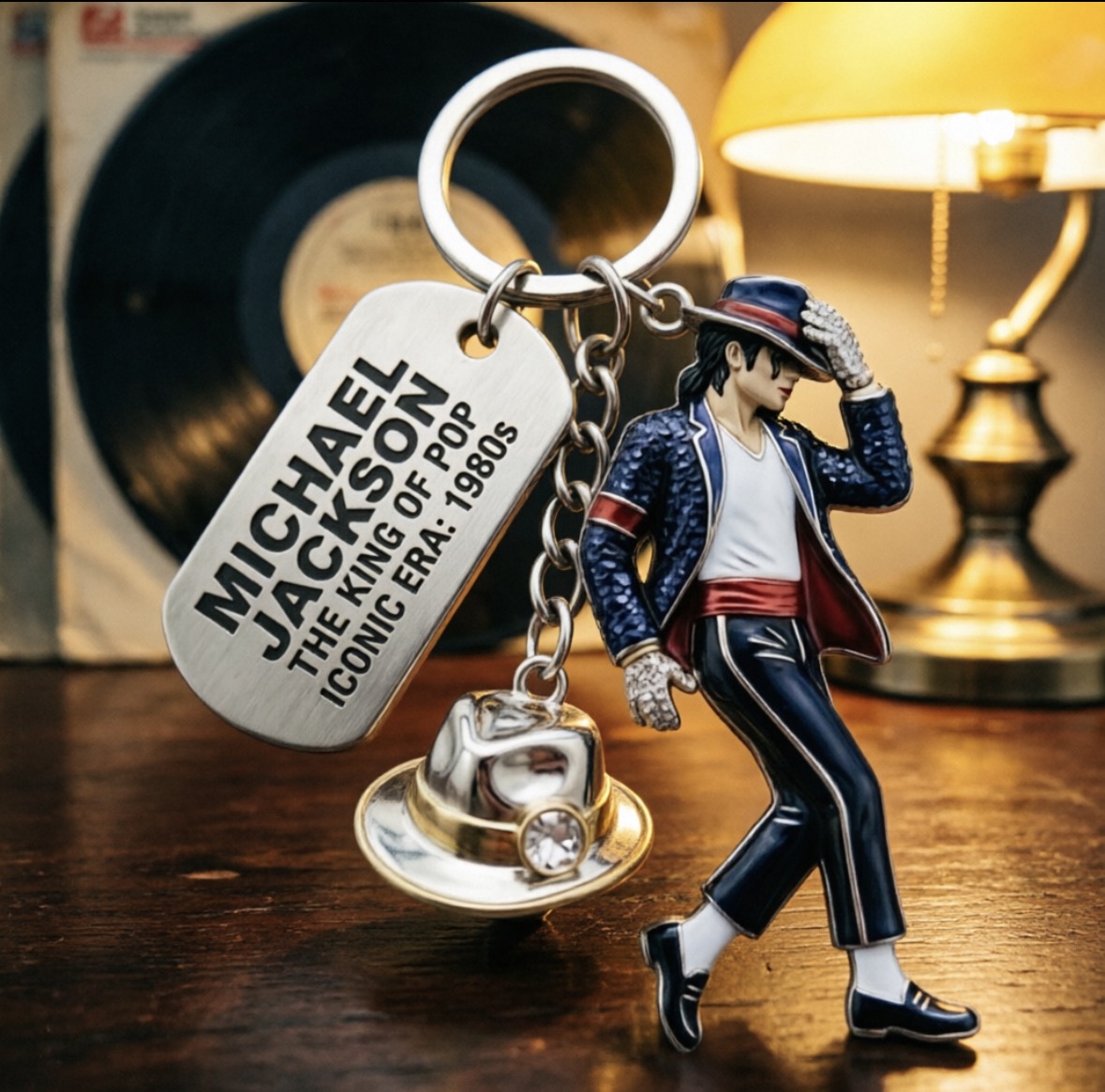 Michael Jackson Keychain, Clas - đánh giá và giá Men Keychain Accessories