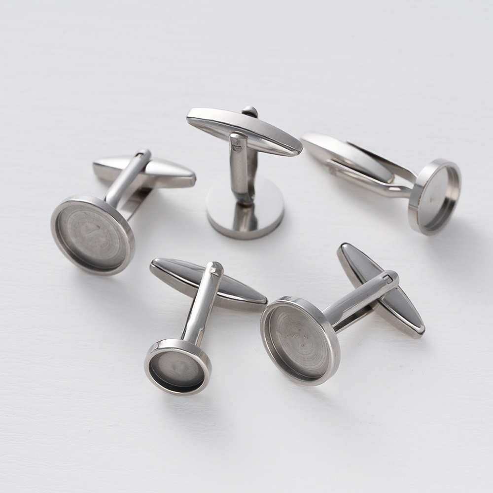 5Pcs Stainless Steel Cufflinks - đánh giá và giá Men Accessories Jewellery
