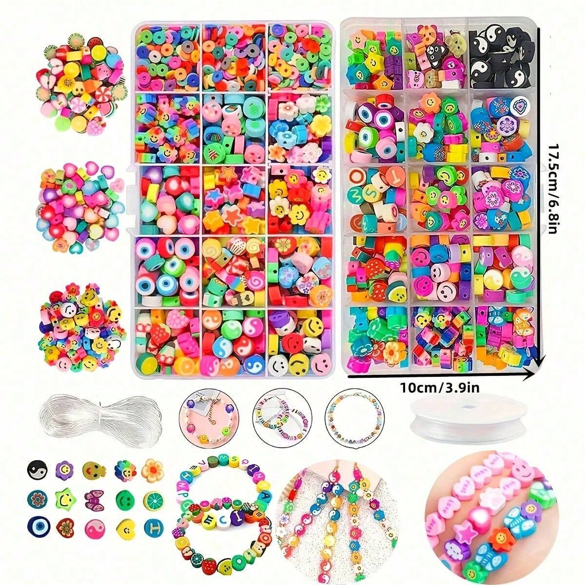 1450/1200/250pcs Polymer Clay  - đánh giá và giá Men Accessories Jewellery