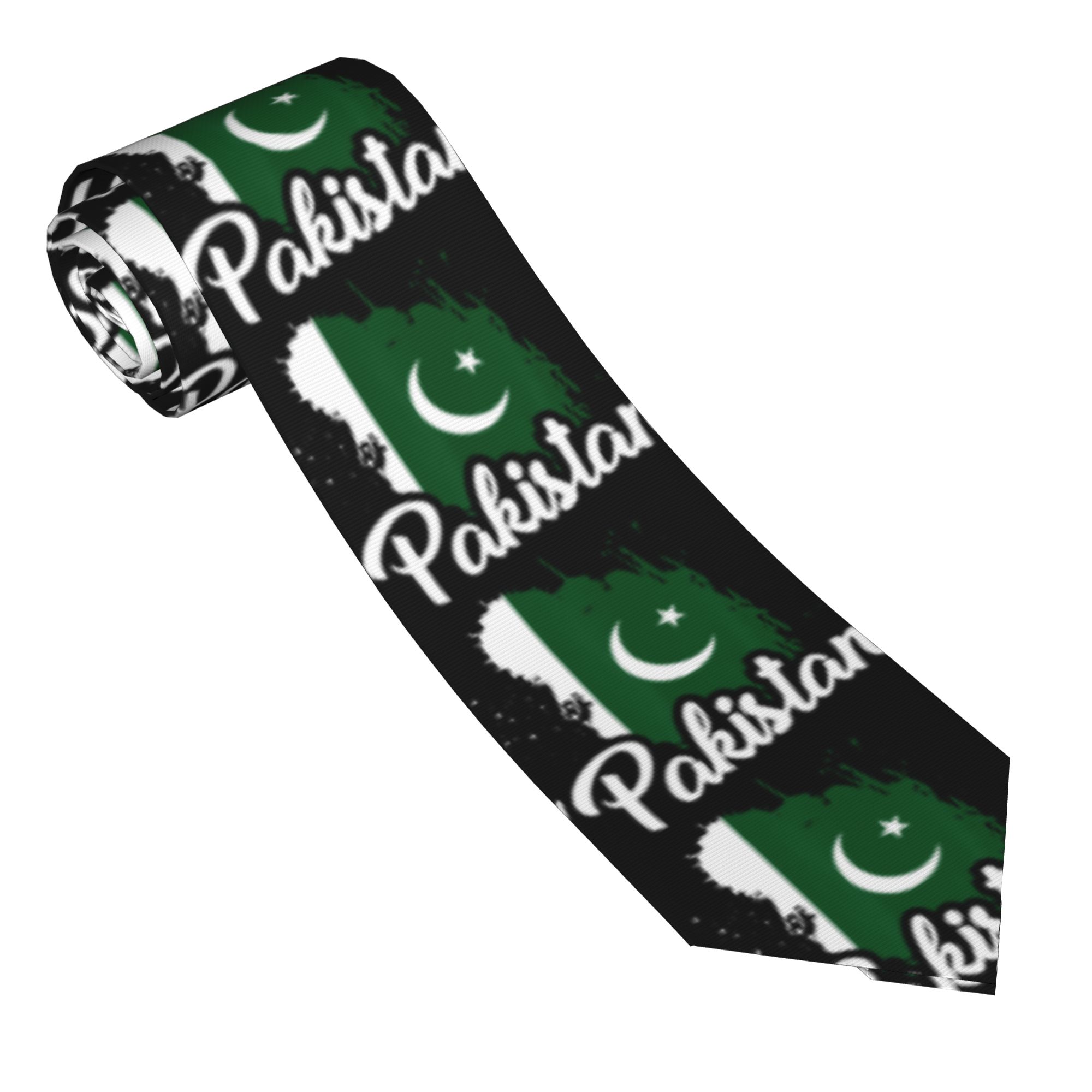 Men's Tie Pakistan Flag Pakist - đánh giá và giá Men Accessories Pakistan
