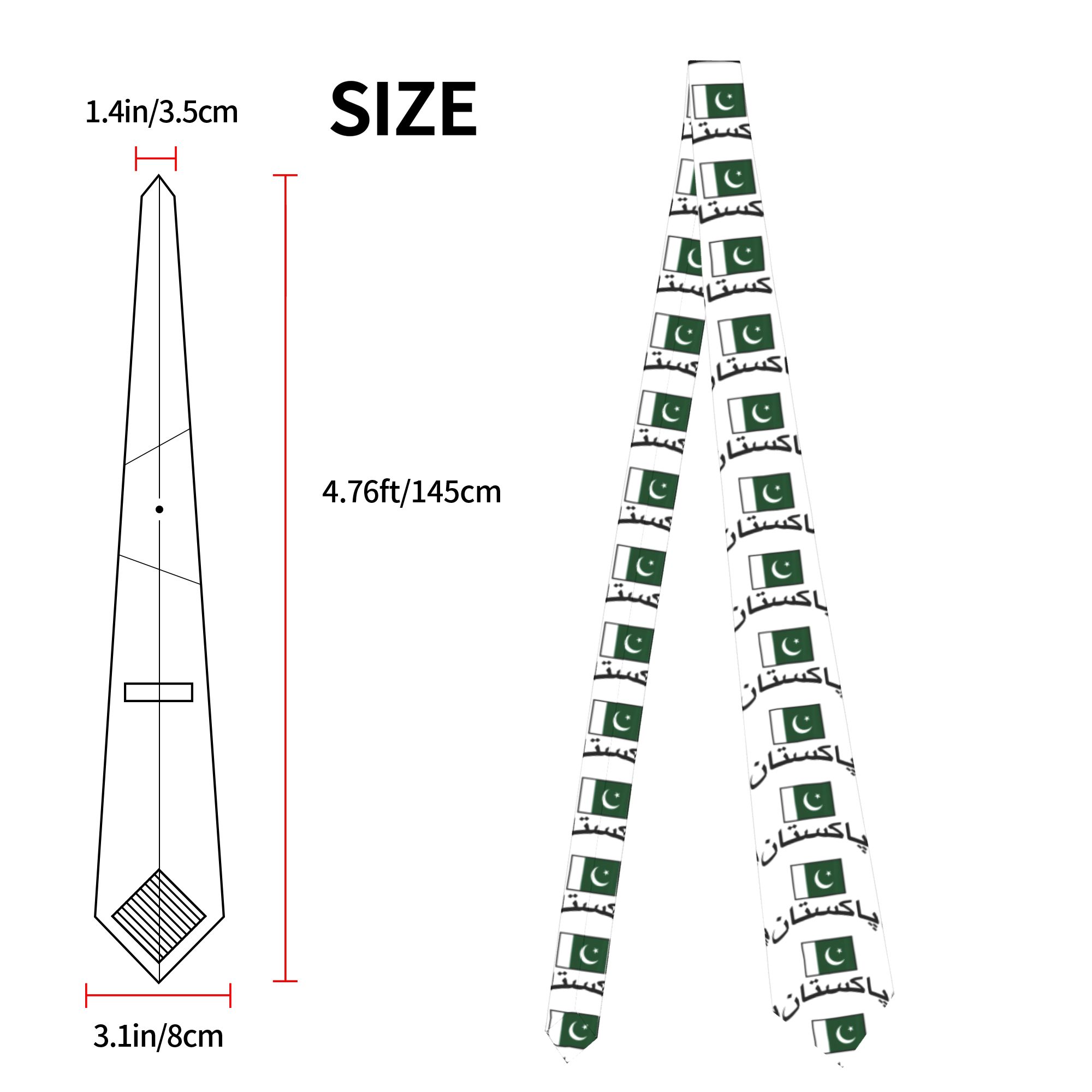 Pakistan Flag Pakistani Tie  L - đánh giá và giá Men Accessories Pakistan