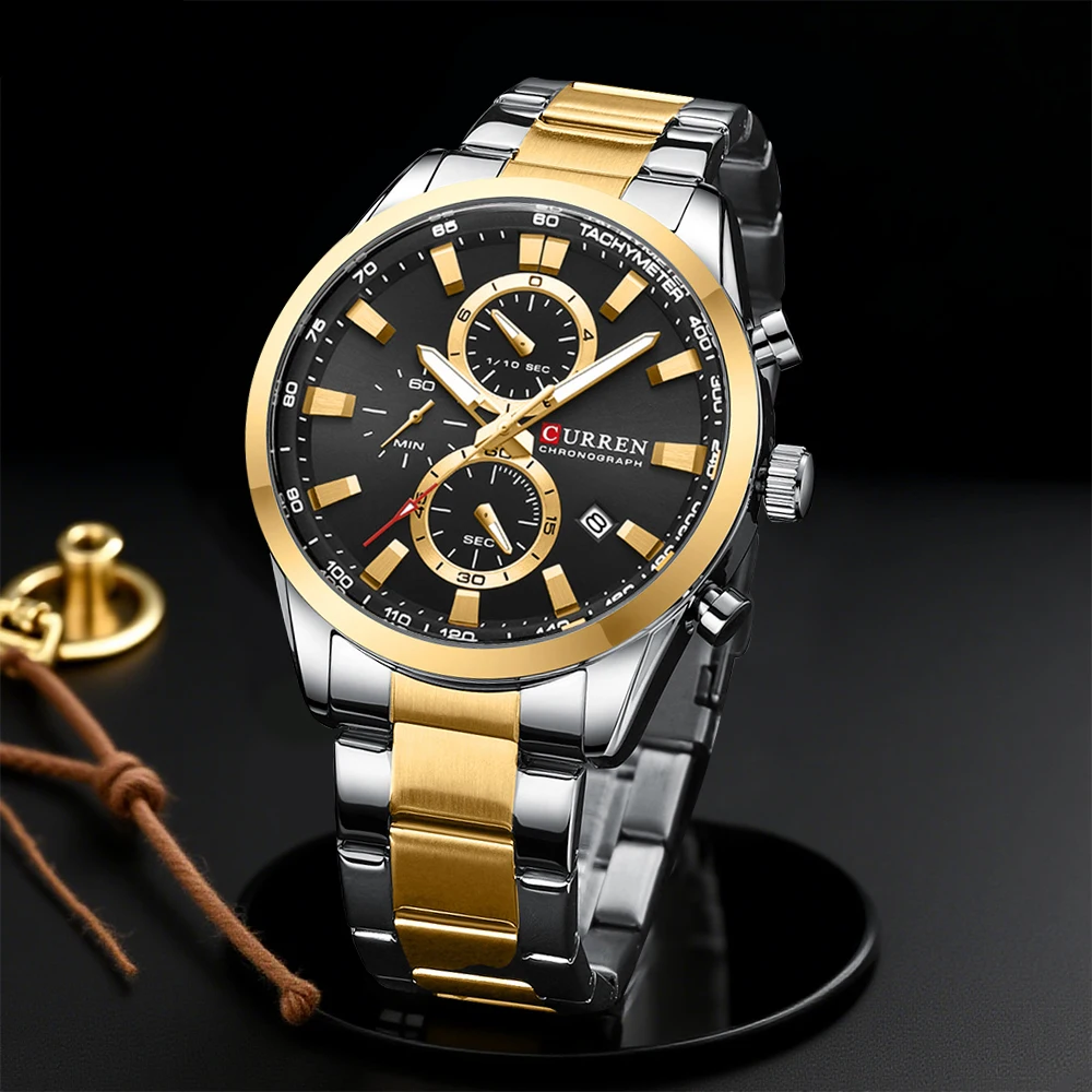 CURREN Casual Quartz Chrono Sp - đánh giá và giá Men Accessories Jewellery