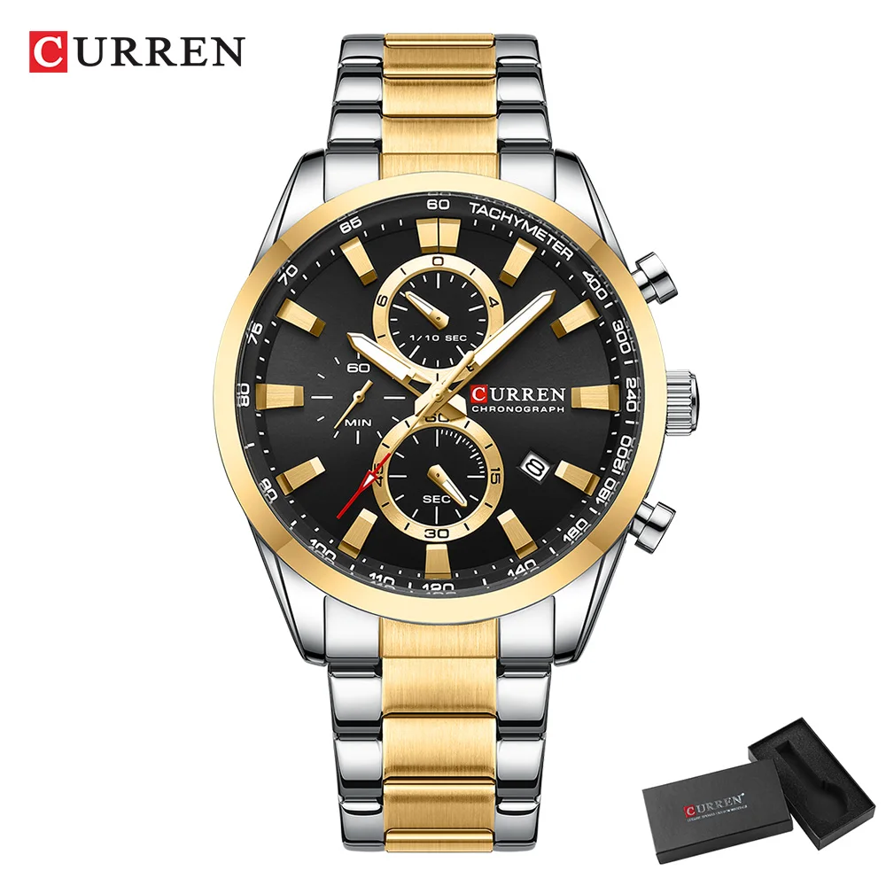 CURREN Casual Quartz Chrono Sp - đánh giá và giá Men Accessories Jewellery