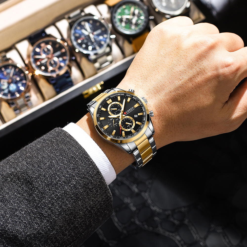 CURREN Casual Quartz Chrono Sp - đánh giá và giá Men Accessories Jewellery