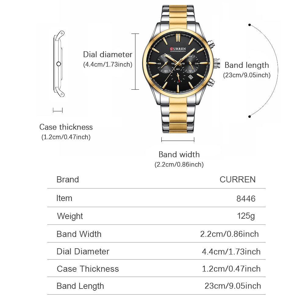 CURREN Casual Quartz Chrono Sp - đánh giá và giá Men Accessories Jewellery