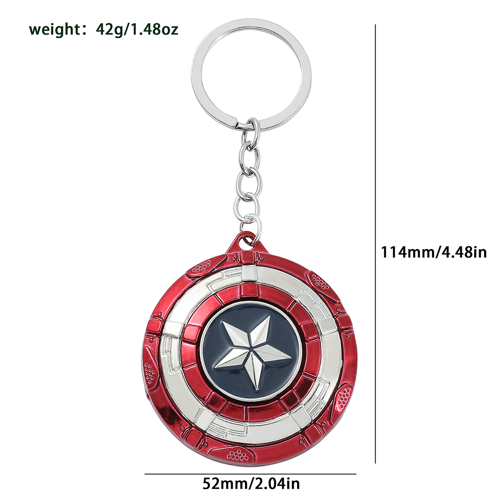 Avengers Captain America Shiel - đánh giá và giá Men Keychain Accessories
