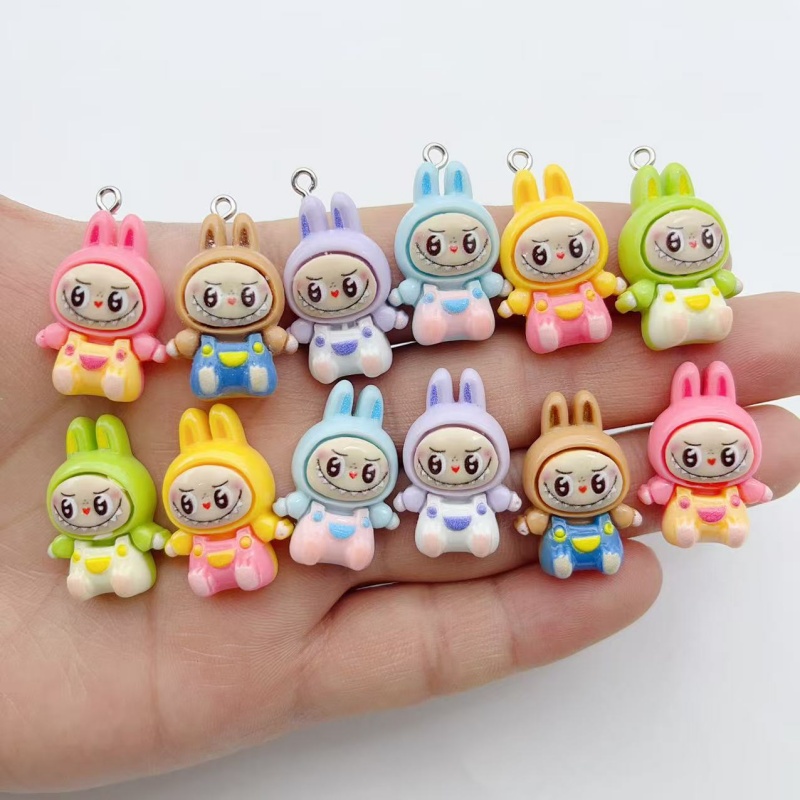 10Pcs Kawaii Rabbit Strawberry - đánh giá và giá Men Keychain Accessories