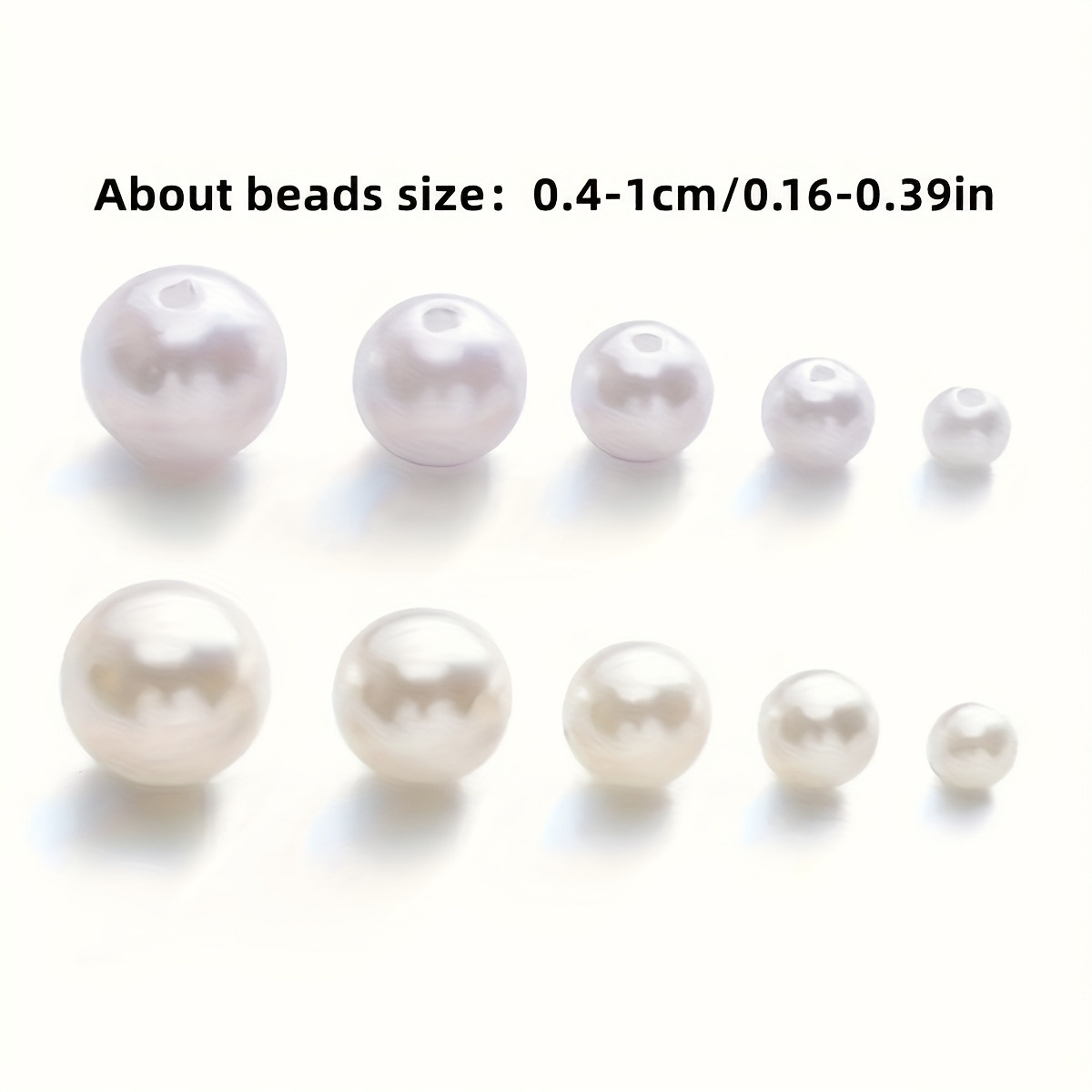 1388pcs 4/6/8/10mm Black, Whit - đánh giá và giá Men Accessories Jewellery