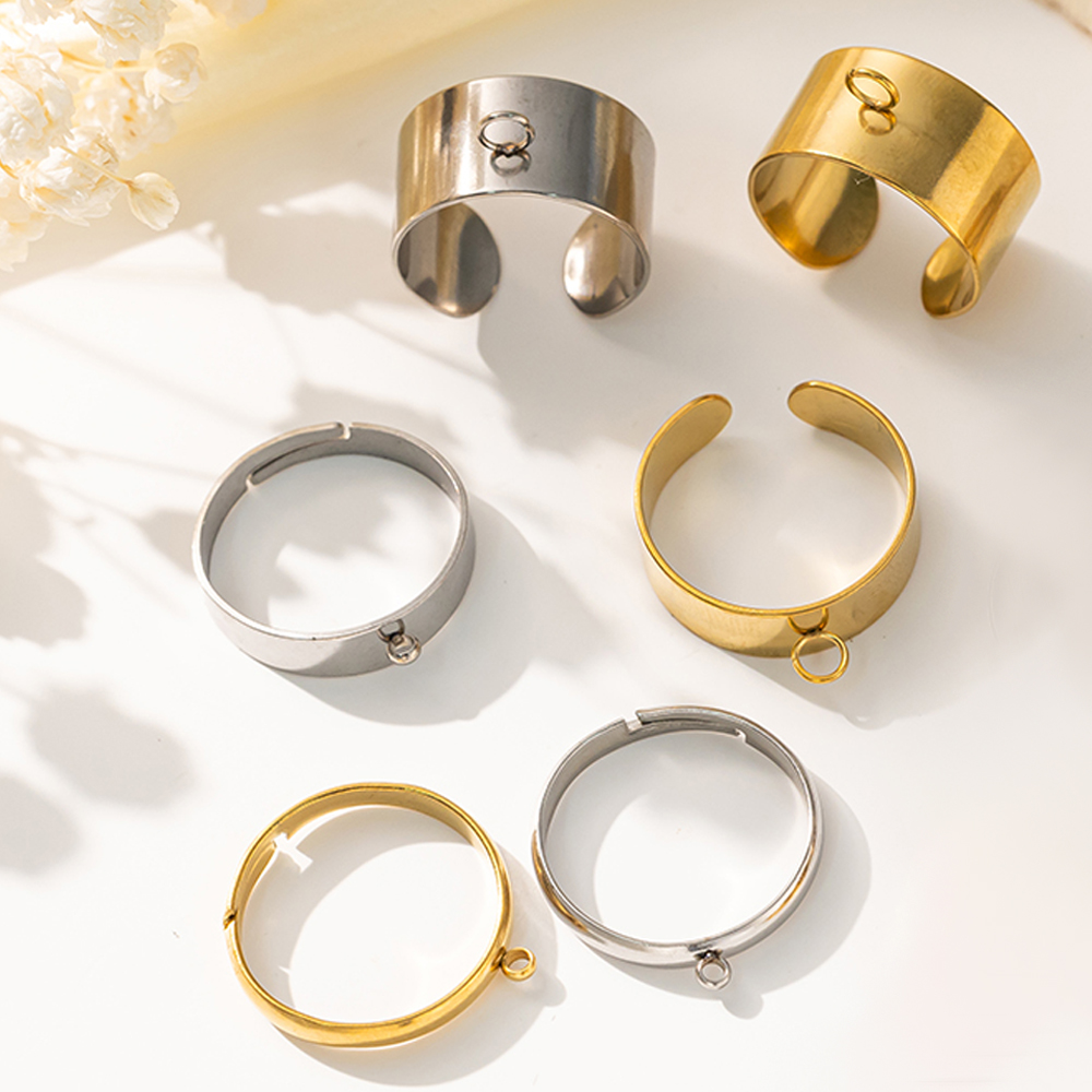 5pcs/Lot Stainless Steel Gold  - đánh giá và giá Men Accessories Jewellery