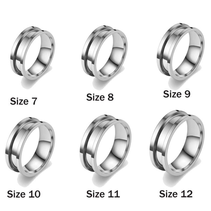 5pcs 7/8/9/10/11/12 Ring Core  - đánh giá và giá Men Accessories Jewellery